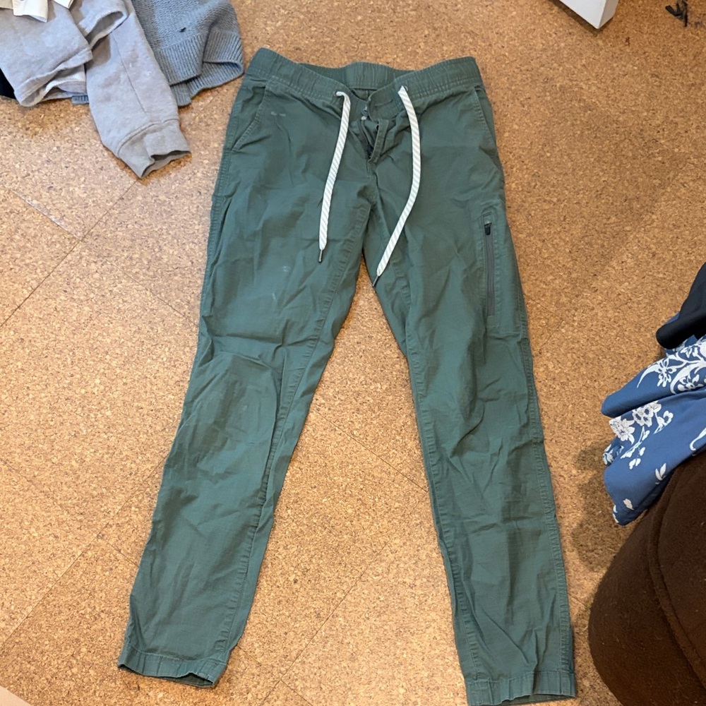 Women’s Olive Green Drawstring Hiking Pants REI